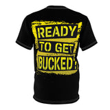 Copy of Copy of Jump Guy Mechanical Bull Rentals "Ready To Get Bucked?"© (AOP) Polyester Shirts