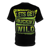 Copy of Copy of Copy of Jump Guy Mechanical Bull Rentals "Let's Get Buckin' Wild"© (AOP) Polyester Shirts