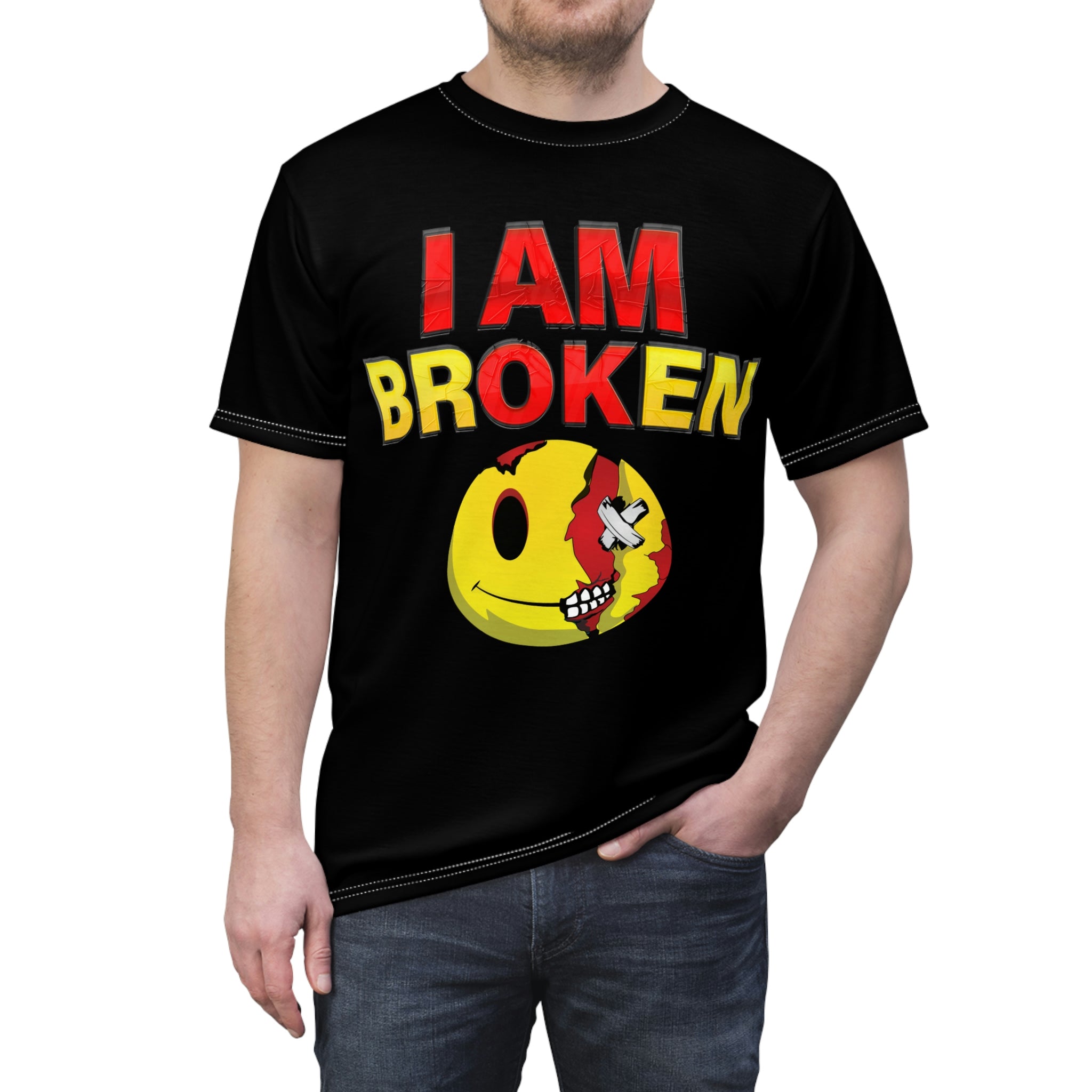 I AM BROKEN BLK