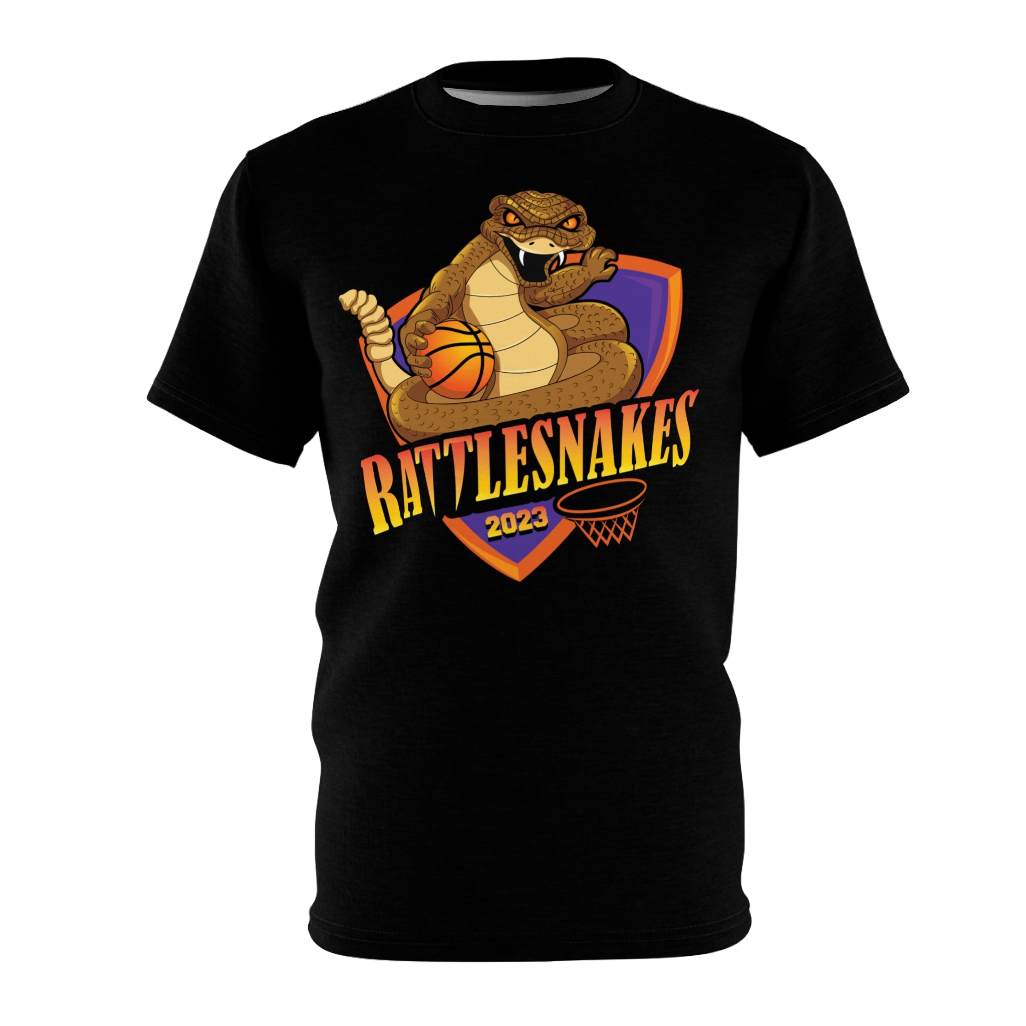 Rattlesnakes 2023 Basketball Team Shirt Black