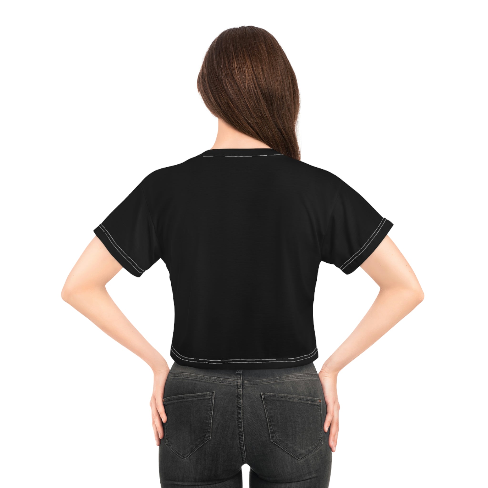 I AM OK Crop Tee