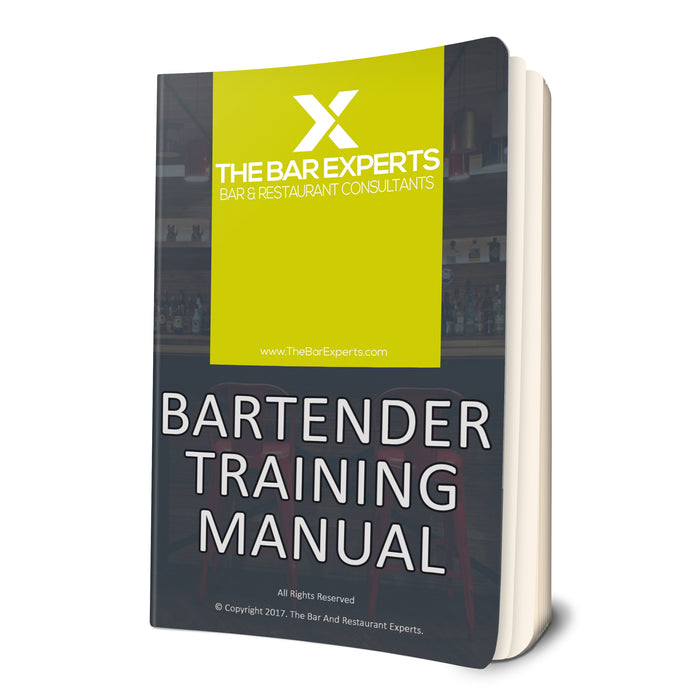 Free Bartender Training Manual - Locked PDF