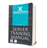 Server Training Manual - Editable Word Doc